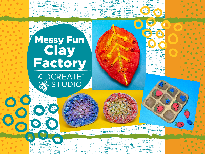 Messy Fun Clay Factory Mini-Camp (5-12 Years)